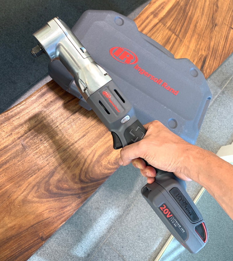 Ingersoll Rand 超薄型90度直角充電式衝擊4分扳手