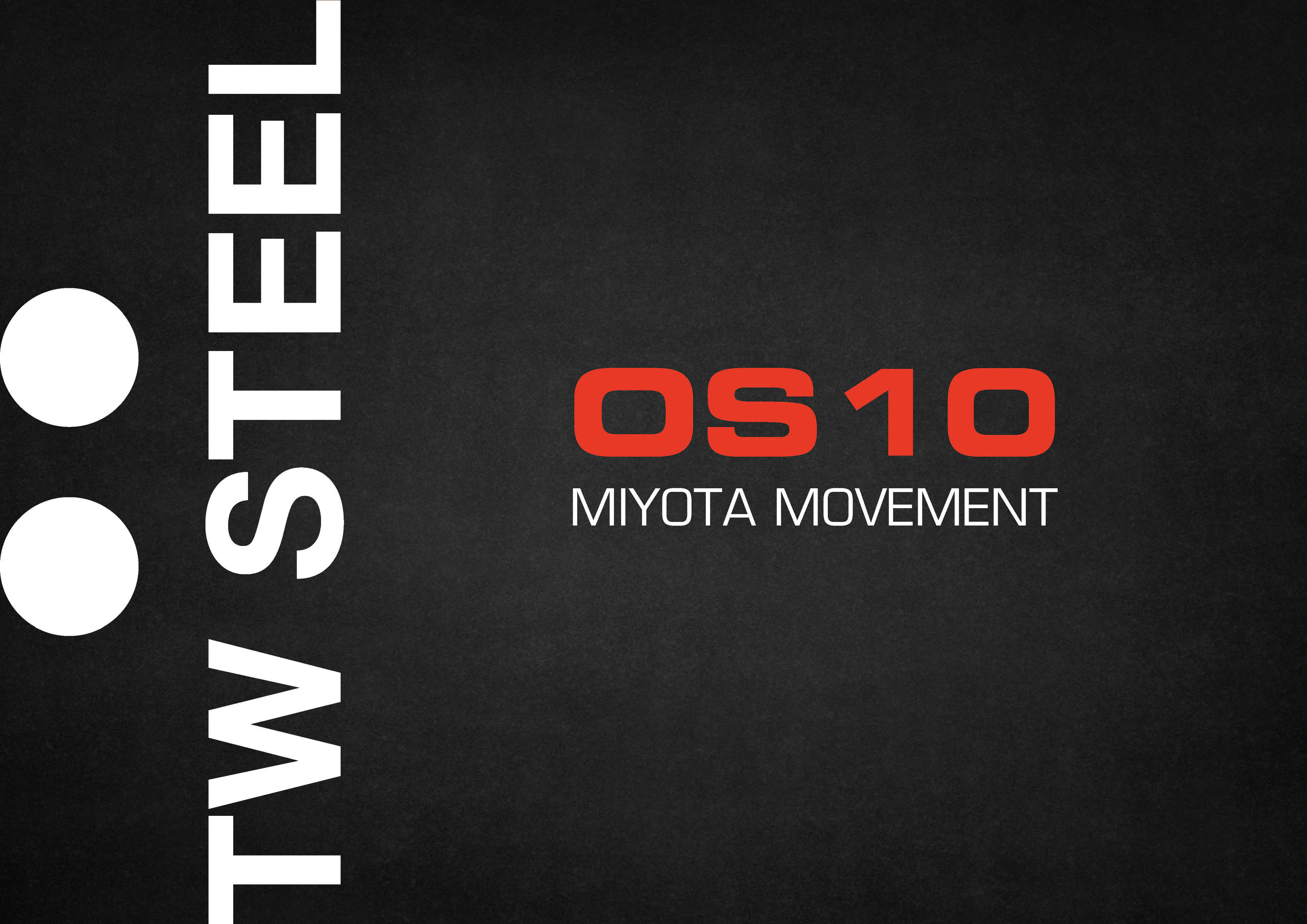 TW STEEL 操作說明書｜Miyota 0S10 石英機芯