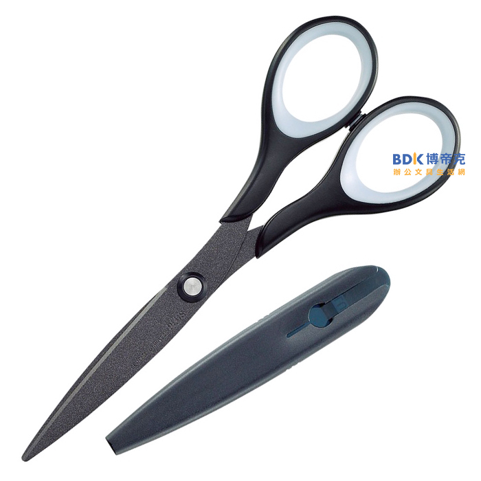 PLUS 台灣普樂士 高碳鋼 細長型剪刀(附蓋) SC-160S 系列