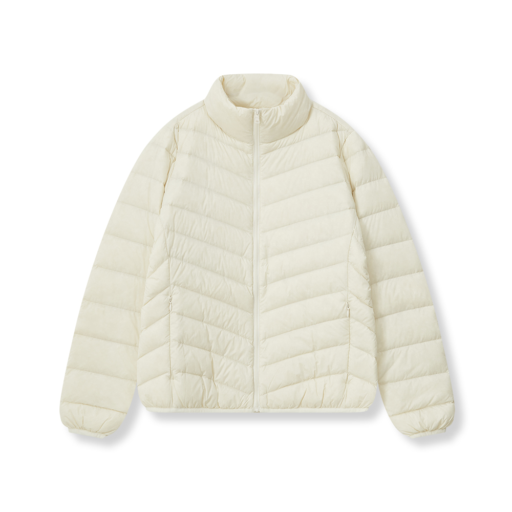 女裝超輕薄可摺合羽絨