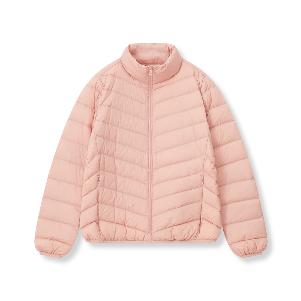 女裝超輕薄可摺合羽絨