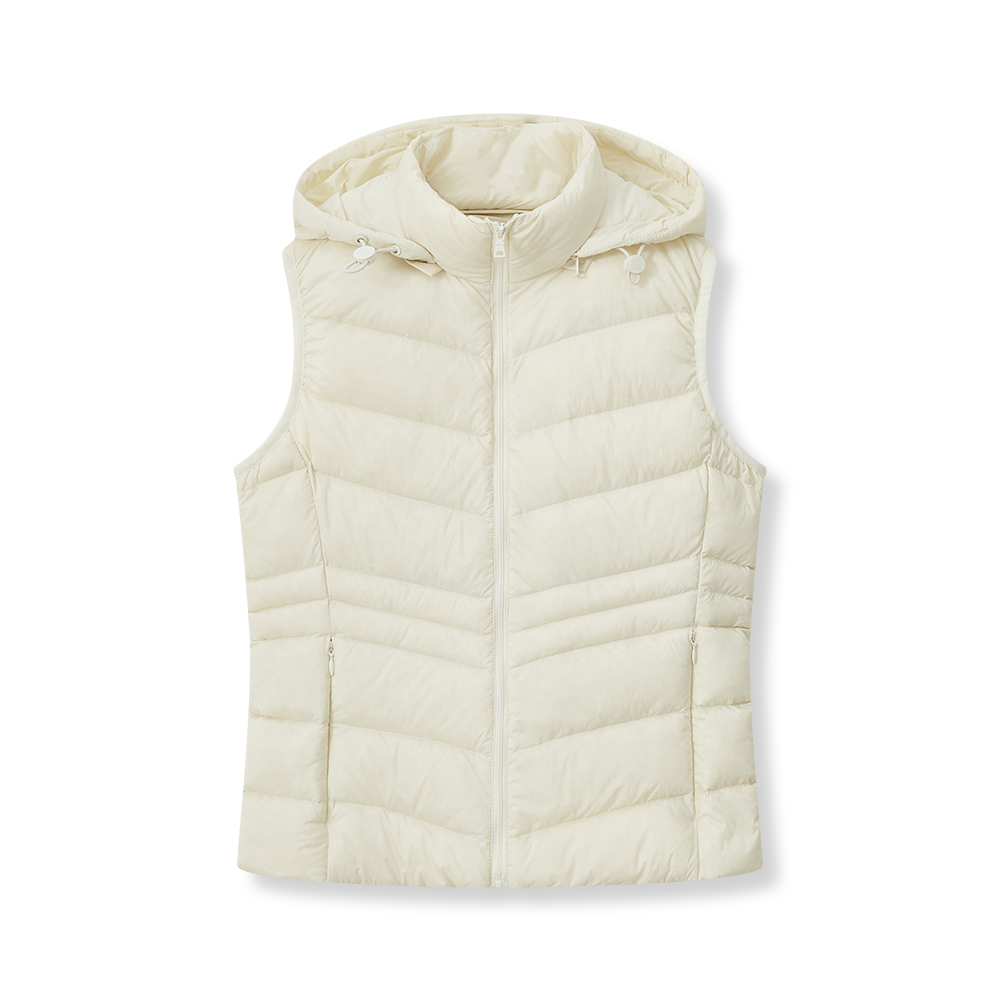 超輕薄可摺合羽絨背心外套