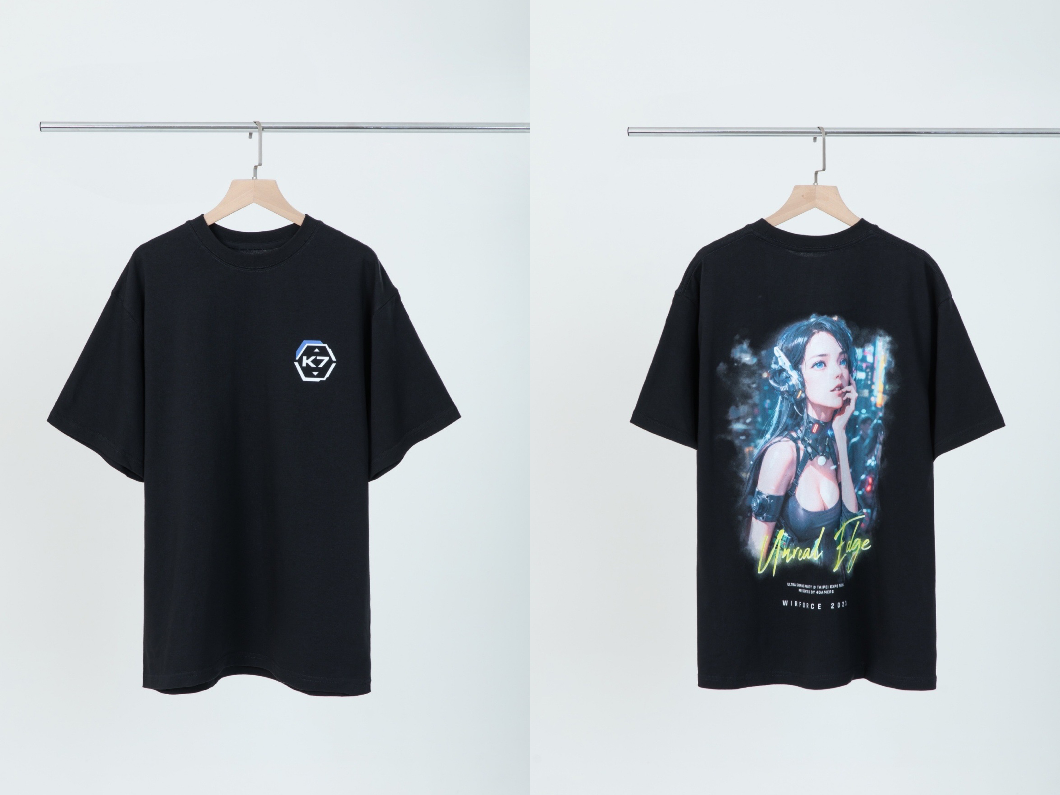 WF23 KOL限定聯名】湘湘Kanna 聯名組合包慵懶小娜x 復古寬版T-shirt