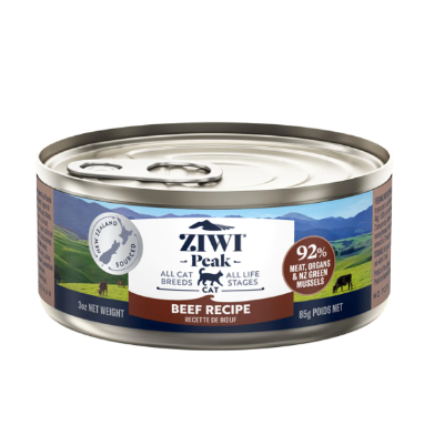 ZIWI® Peak Wet Cat Food Beef Recipe．85g/185g
