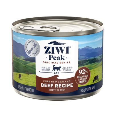 ZIWI® Peak Wet Cat Food Beef Recipe．85g/185g