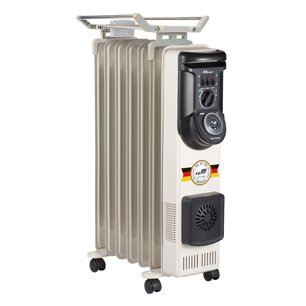 NB-07ZL 葉片式恆溫電暖爐(7葉片)｜德國原裝進口