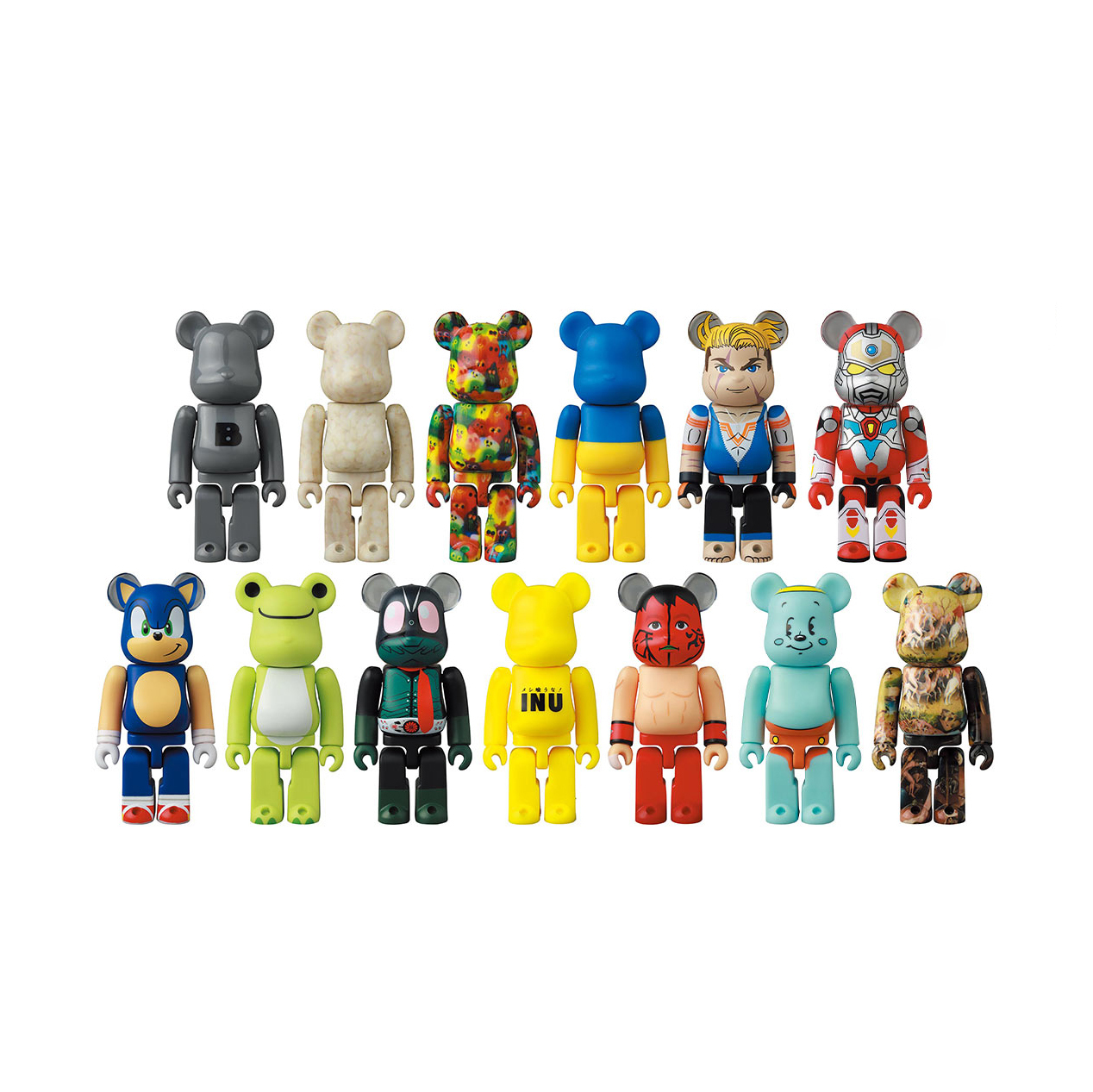 BE@RBRICK SERIES 46TH 100% 46代 系列盲盒 盒抽熊