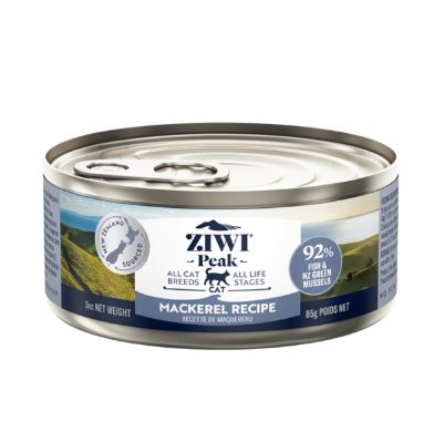 ZIWI® Peak Wet Cat Food Mackerel Recipe．85g/185g