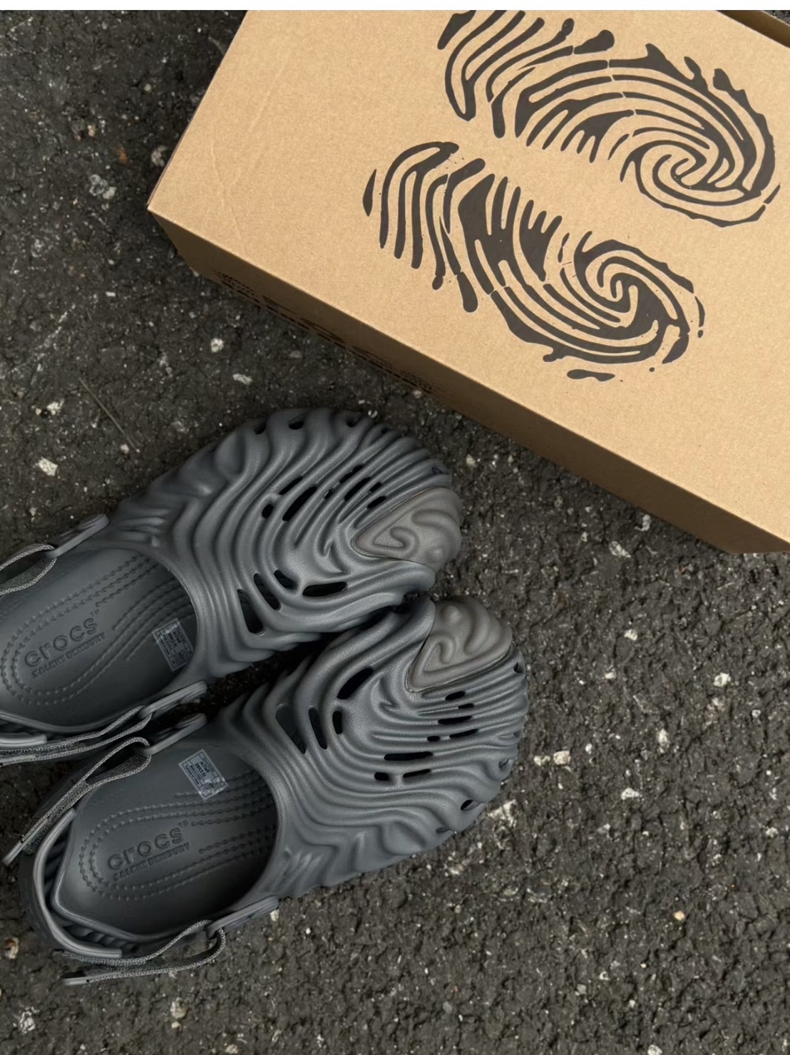 【代購】Salehe Bembury x Crocs Pollex Clog 聯名款 隕石灰 207393-1MA