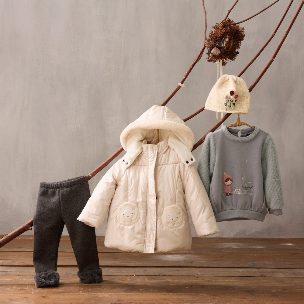 PIPPY小紅帽森林聚會圓領長袖上衣 綠