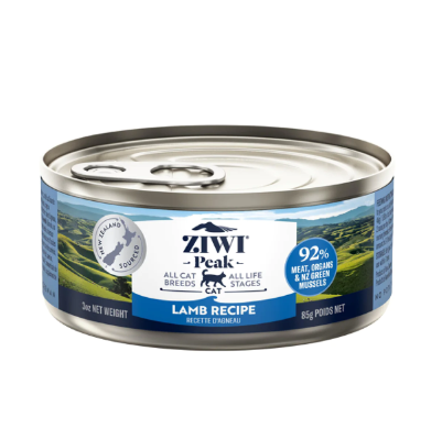 ZIWI® Peak Wet Cat Food Lamb Recipe．85g/185g