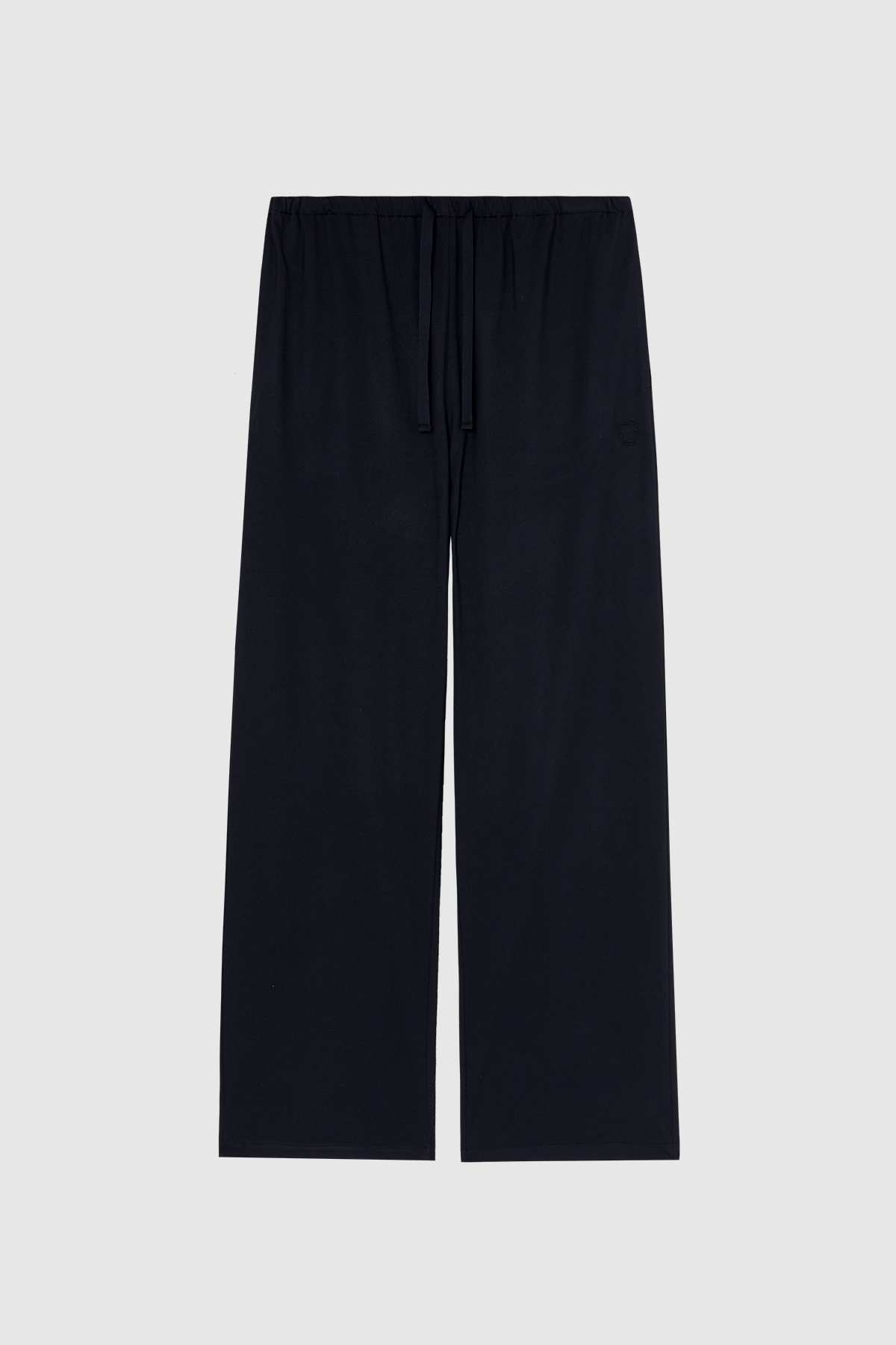 REST 抗靜電抽繩長褲 UNISEX（墨黑）