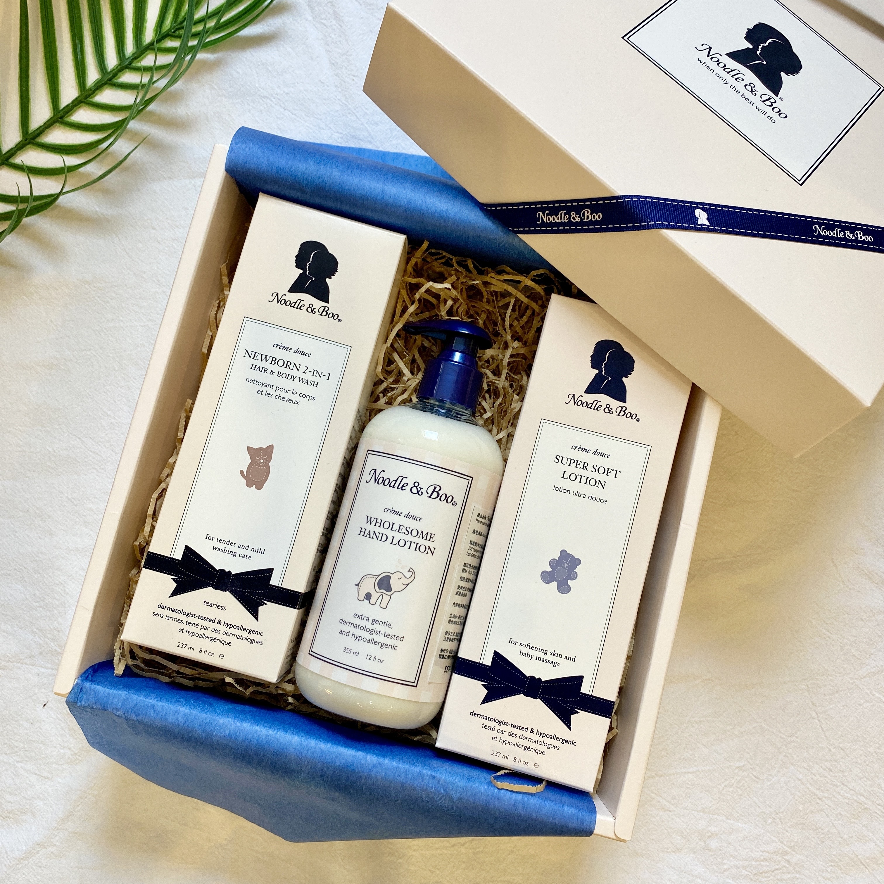 Noodle & Boo 新生兒護膚護手禮盒組