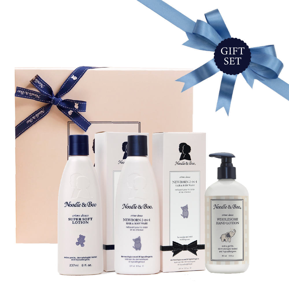 Noodle & Boo 新生兒護膚護手禮盒組