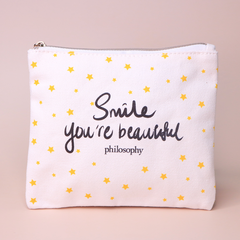 Philosophy 肌膚哲理 smile you're beautiful 化妝包