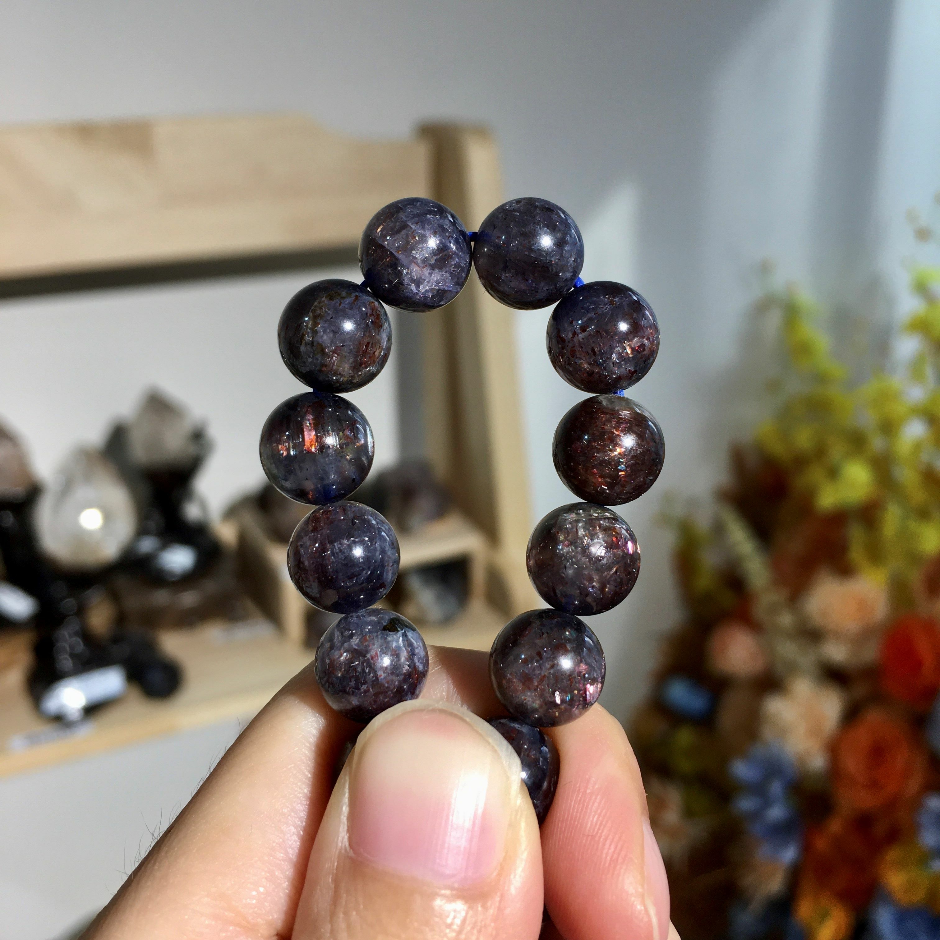 堇青石手串 60225 10mm