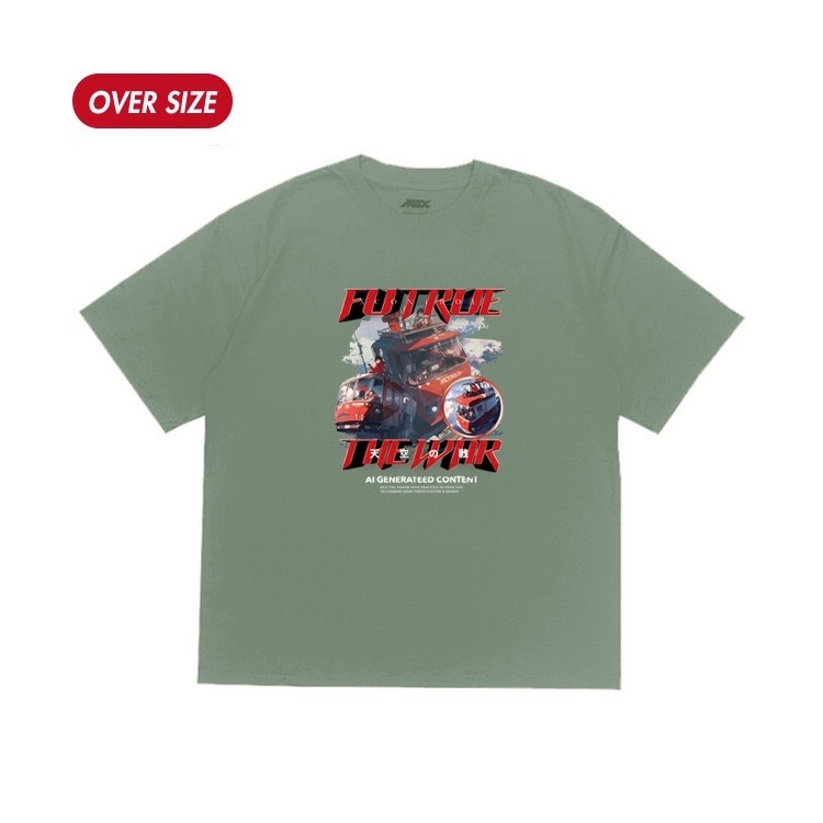 XCTRL 天空之戰短T-水墨綠