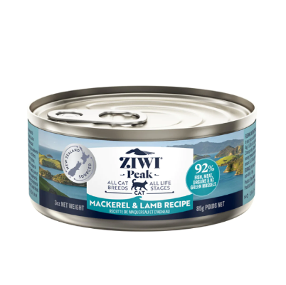 ZIWI® Peak Wet Cat Food Mackerel & Lamb RecipeZiwi．85g/185g