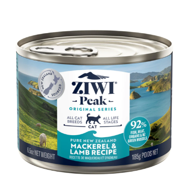 ZIWI® Peak Wet Cat Food Mackerel & Lamb RecipeZiwi．85g/185g