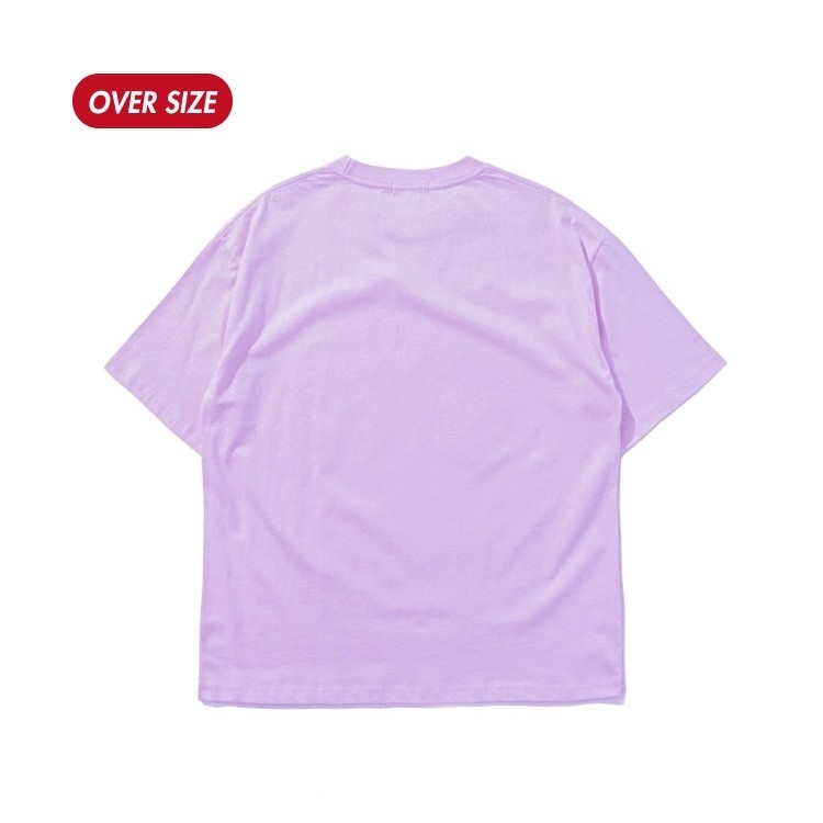 XCTRL 化學草莓兔短T-淡紫