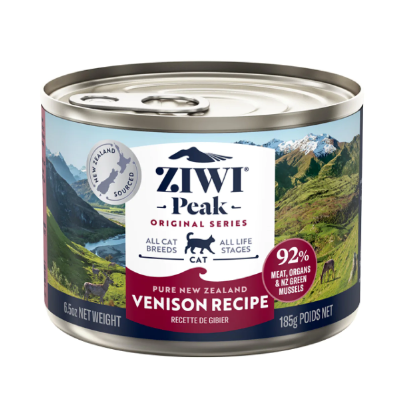 ZIWI® Peak Wet Cat Food Venison Recipe．85g/185g