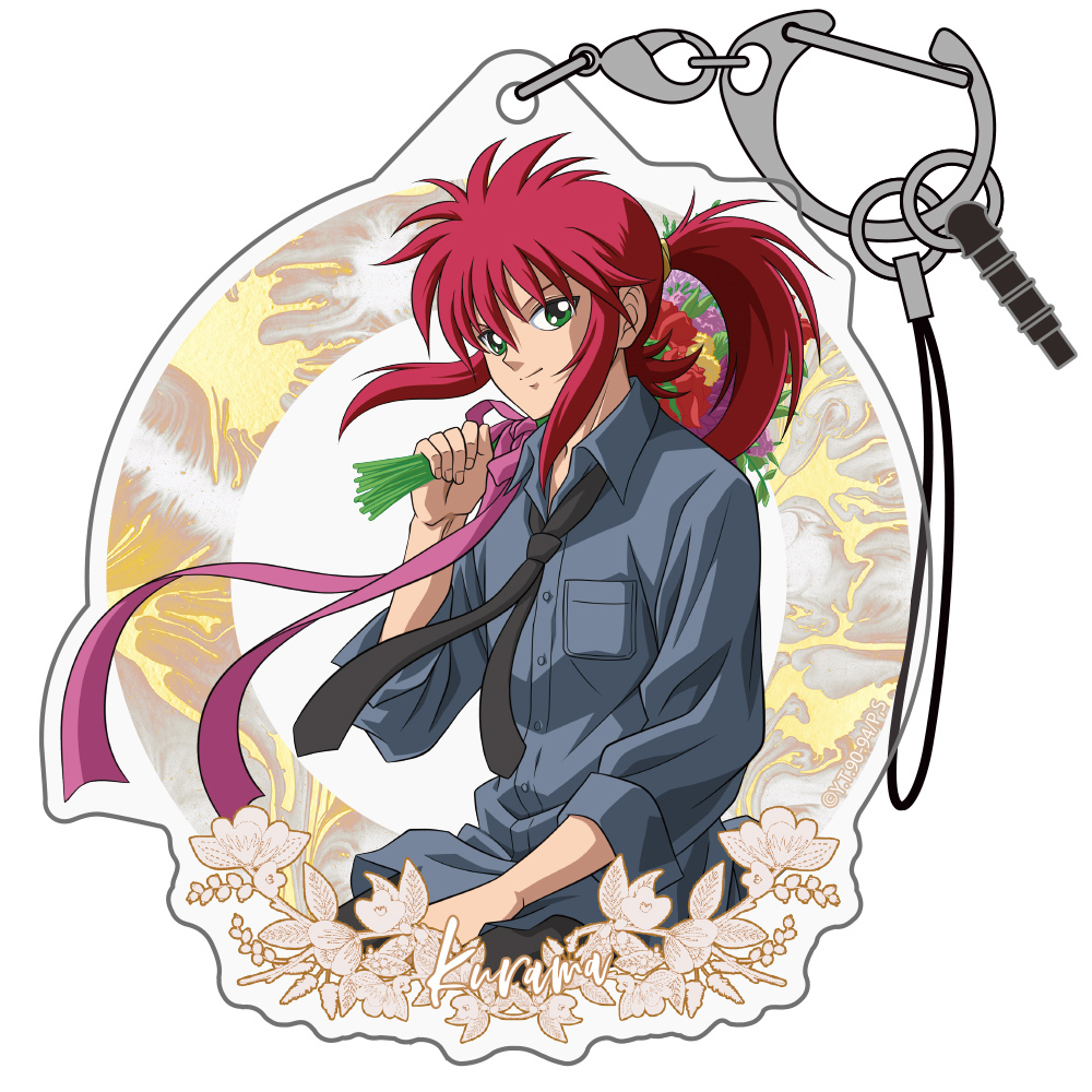 Cospa 0324 幽☆遊☆白書 描き下ろし 蔵馬 ｱｸﾘﾙﾏﾙﾁｷｰﾎﾙﾀﾞｰ 花束Ver.