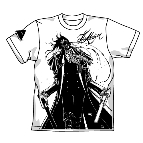 Cospa 0819 HELLSING　ﾐﾃﾞｨｱﾝＴｼｬﾂ　ﾎﾜｲﾄ