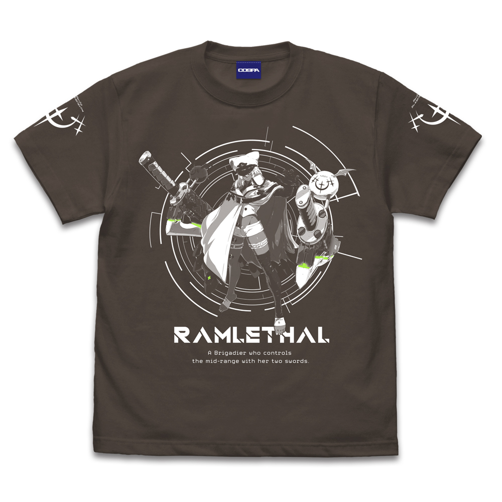 Cospa 0908 ラムレザル Tシャツ [GUILTY GEAR -STRIVE-] CHARCOAL