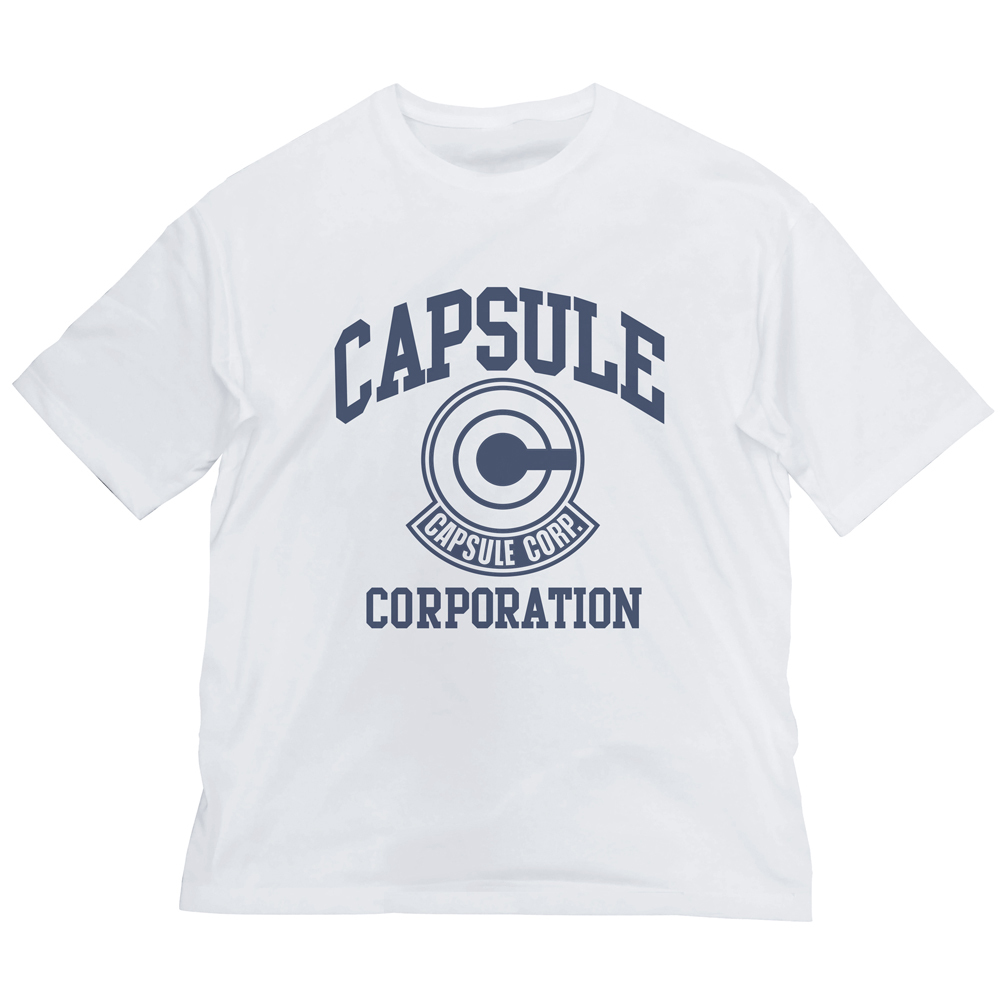 Cospa 0512 カプセルコーポレーション ビッグシルエットTシャツ [ドラゴンボール] WHITE