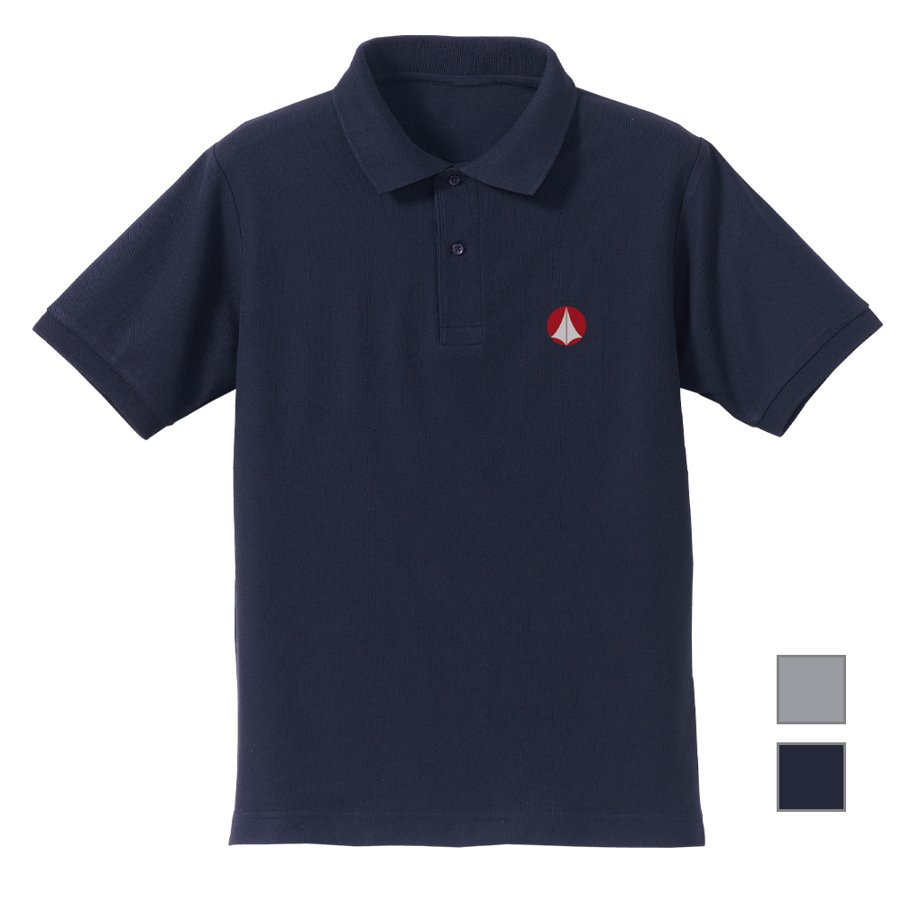 Cospa 0331 超時空要塞ﾏｸﾛｽ 統合軍 刺繍ﾎﾟﾛｼｬﾂ/NAVY