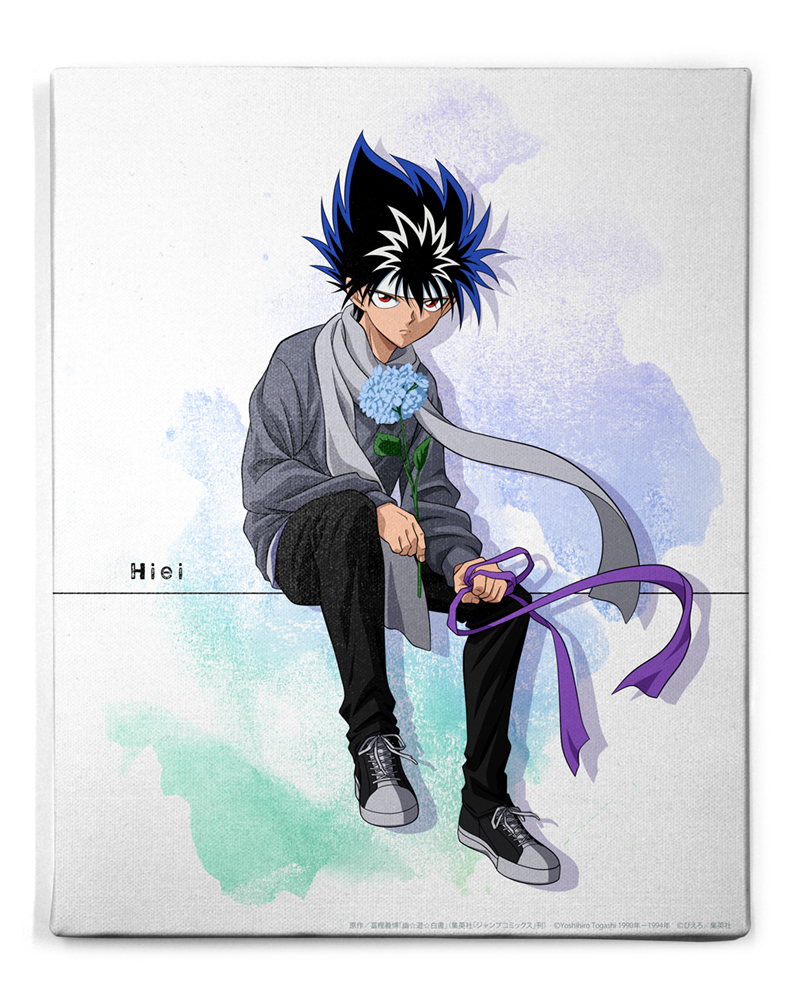 Cospa 0324 幽☆遊☆白書 描き下ろし 飛影 F6ｷｬﾝﾊﾞｽｱｰﾄ 花束Ver.