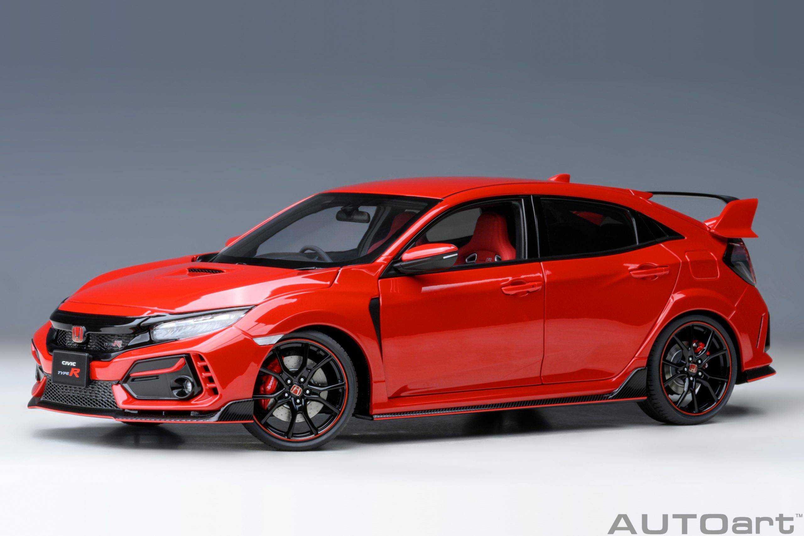 1/18 AUTOART Honda Civic Type R (FK8) 2021 (Flame Red) (73223)