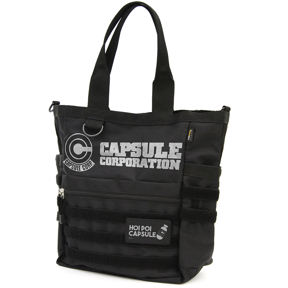 Cospa 0512 カプセルコーポレーション ファンクショナルトートバッグ [ドラゴンボール] BLACK