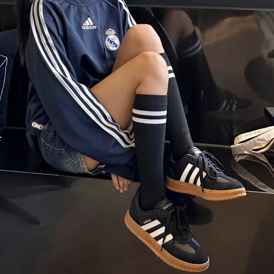 Adidas neo cheap bebe jordan