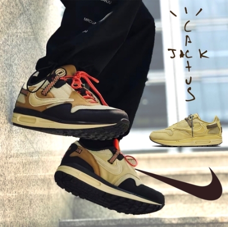 【預購】Travis Scott x Nike Air Max 1 Wheat 黃 焦糖 卡其 倒鉤 DO9392700/200