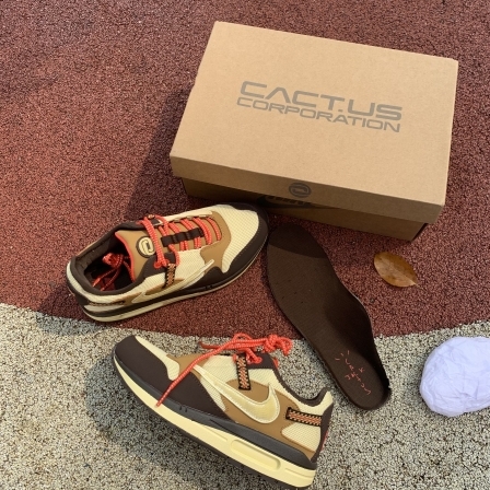 【預購】Travis Scott x Nike Air Max 1 Wheat 黃 焦糖 卡其 倒鉤 DO9392700/200