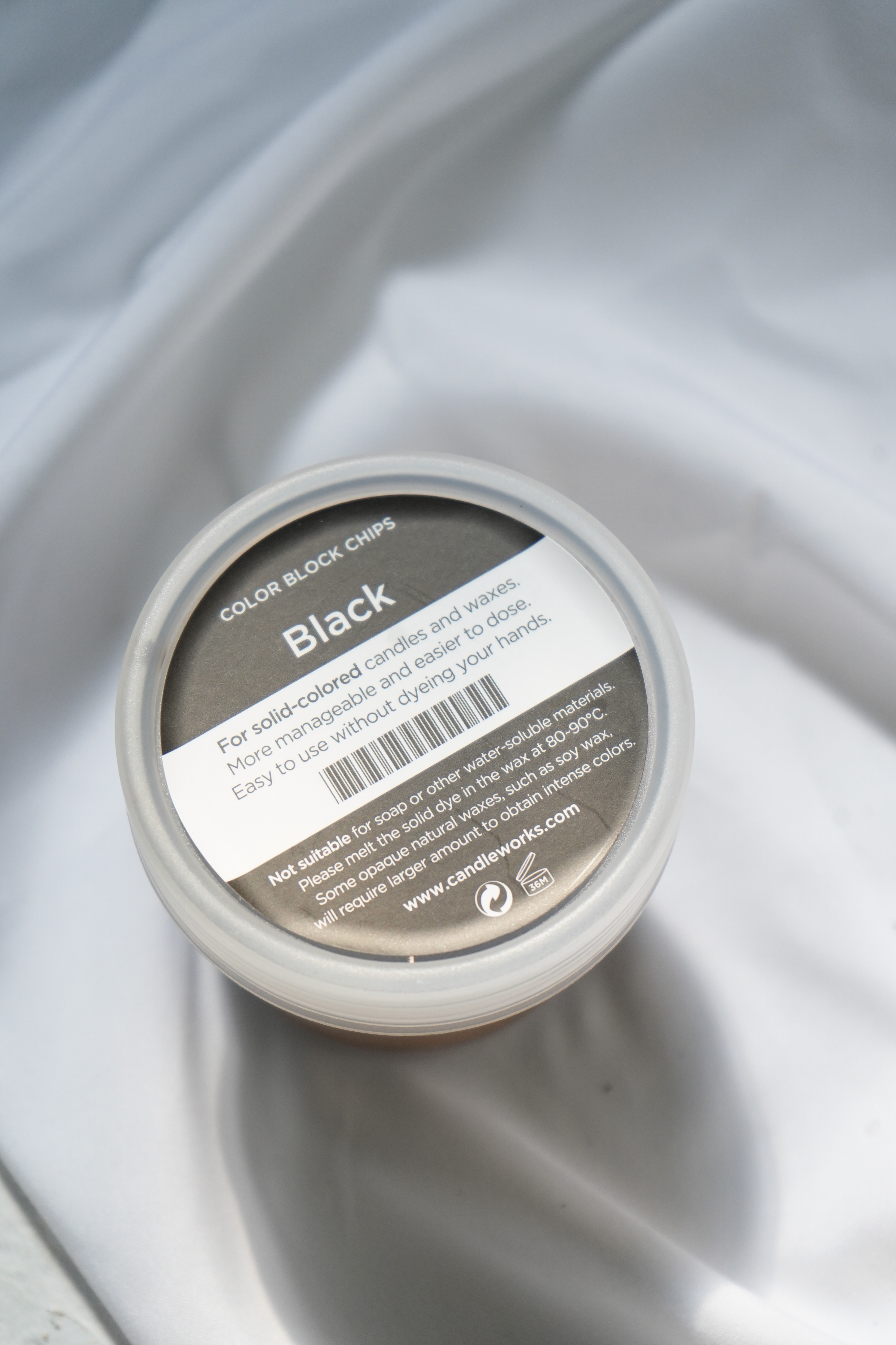 #28 Black Color Block Chip 40g (CW)