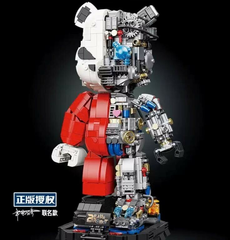 B@ERBRICK x Wangao x Bear Robot Optimus Prime 萬高積木 機械熊 暴力熊 正版授權