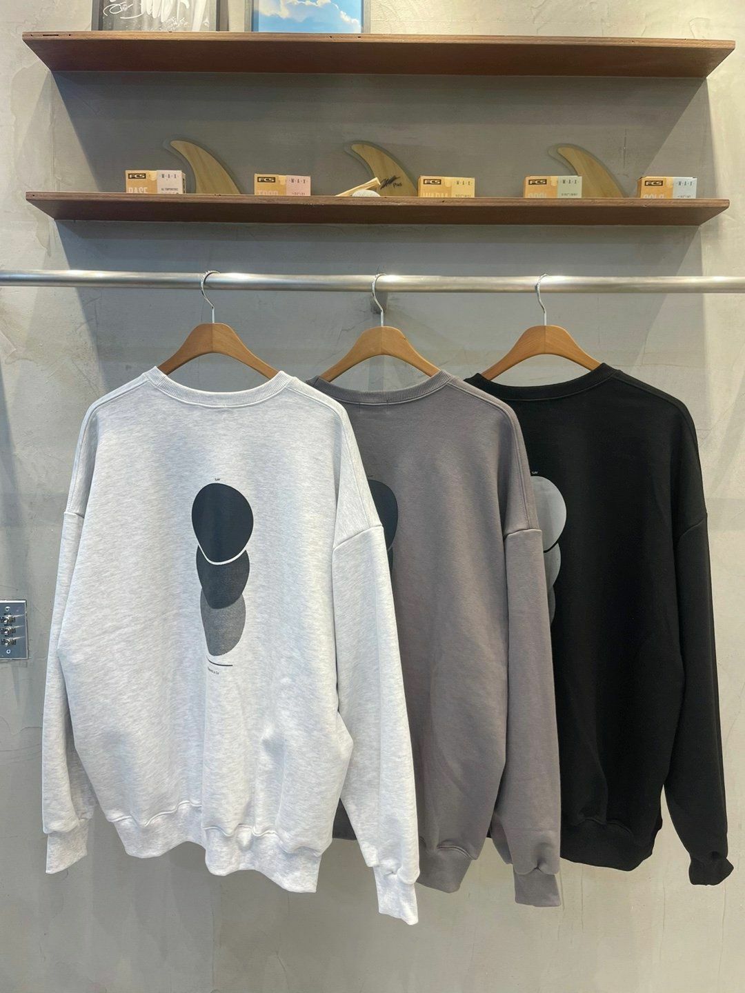 圓形圖案衛衣 UNSTANDARD-042T