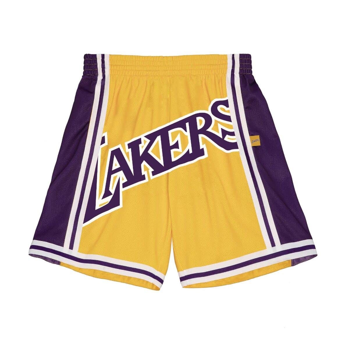 Mitchell & Ness Big Face Fashion Short Los Angeles Lakers 湖人 短褲 MITCHELL-01 [台灣現貨]