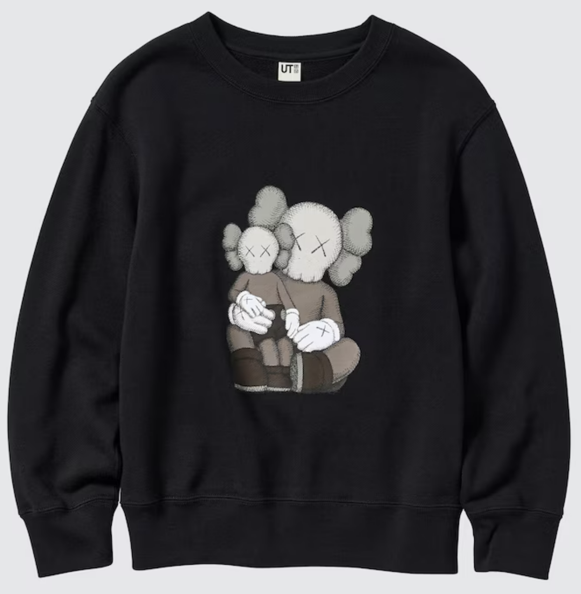 KAWS UT HOLIDAY UNIQLO KIDS 聯名 大學T 限定 限量 背後 泡澡 坐著 小孩款 現貨