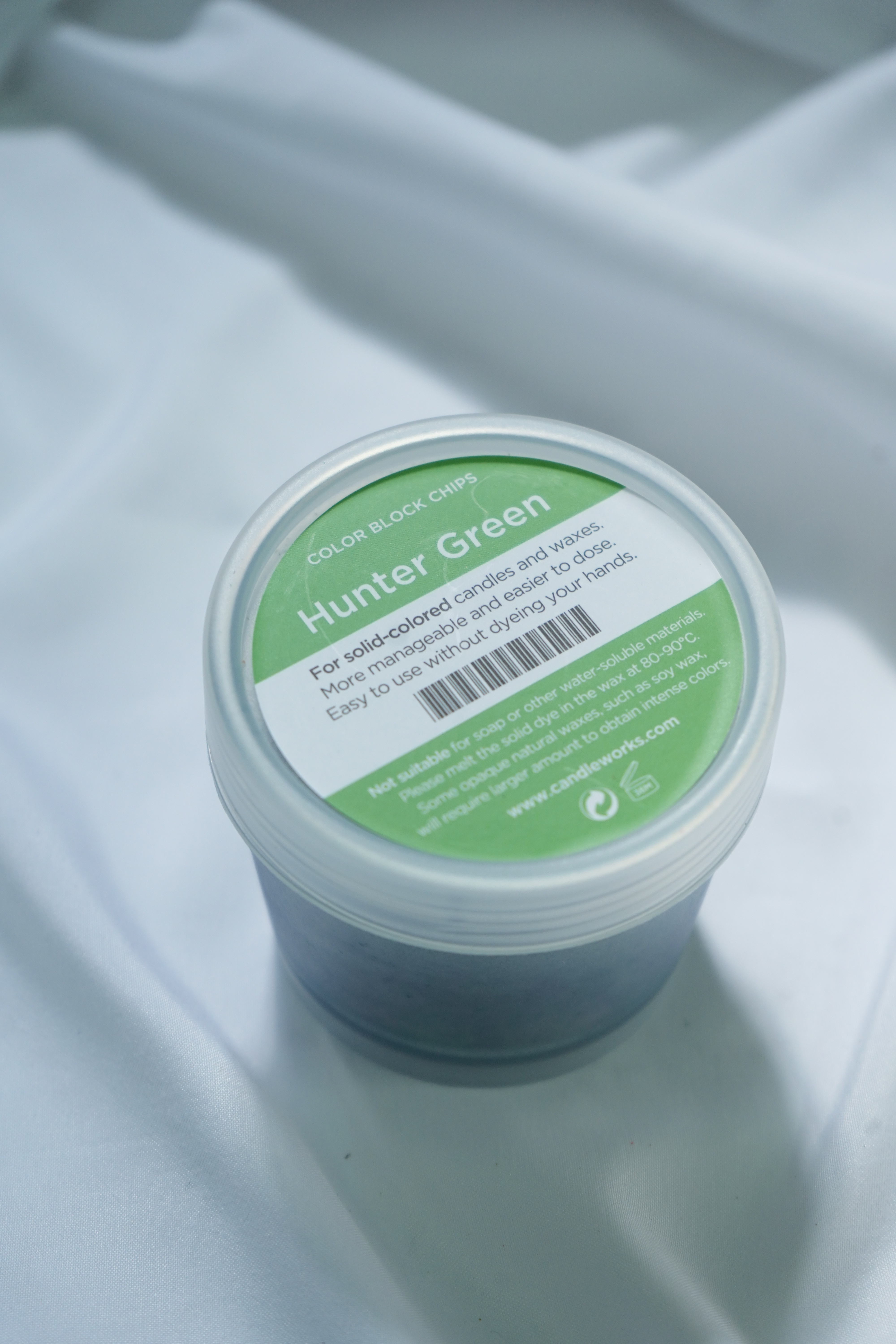 #12 Hunter Green Color Block Chip 40g (CW)