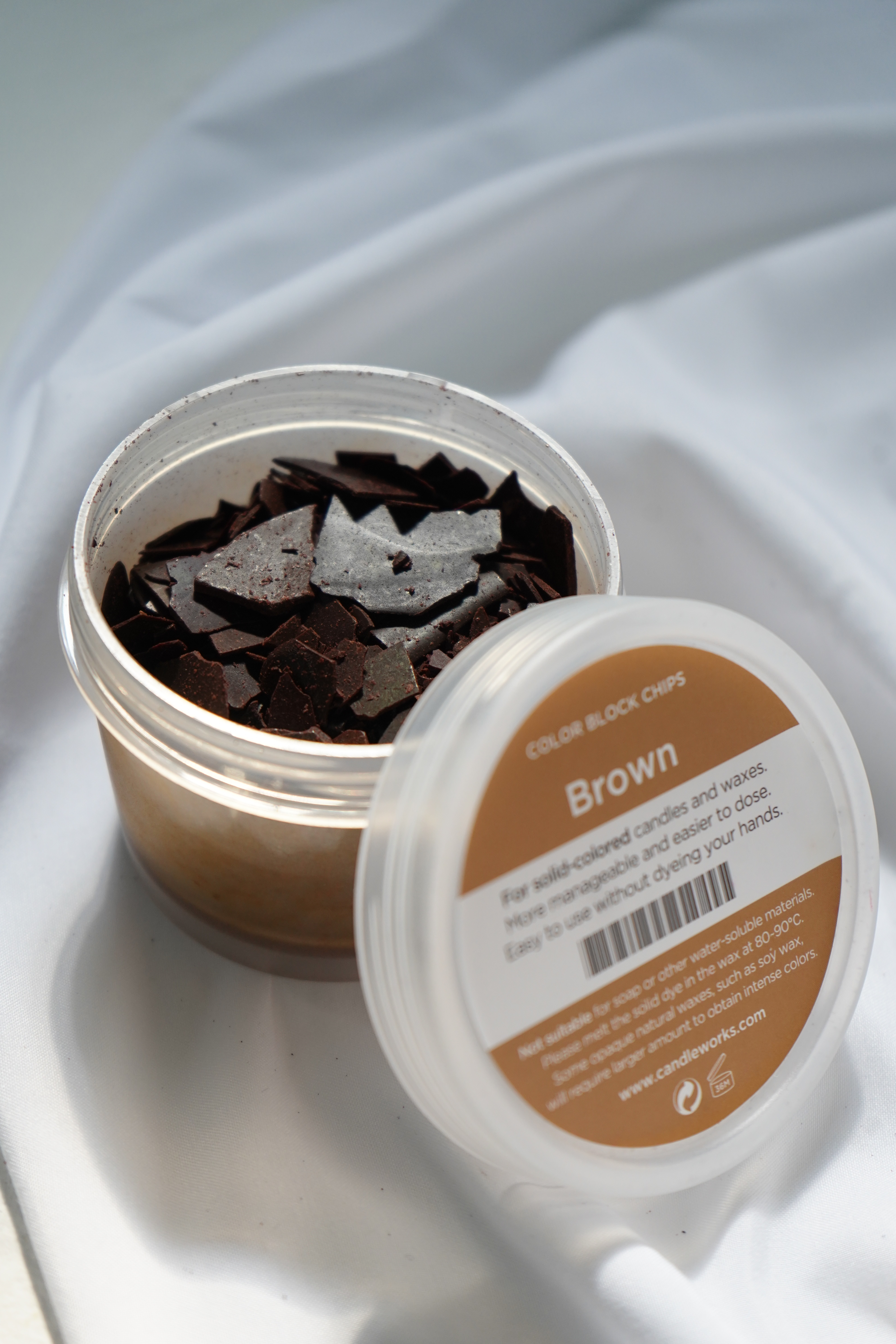 #10 Brown Color Block Chip 40g (CW)