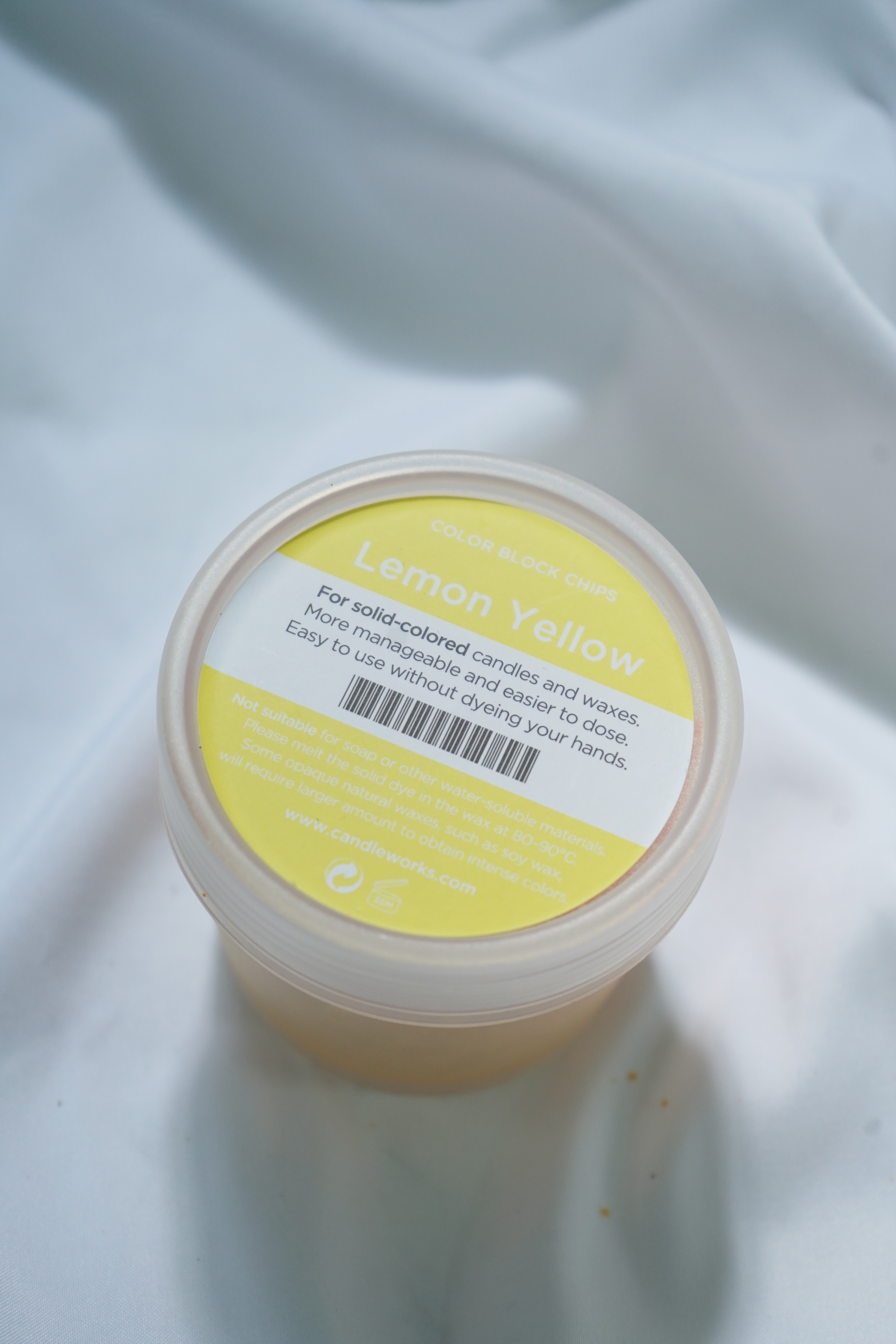 #2 Lemon Yellow Color Block Chip 40g (CW)