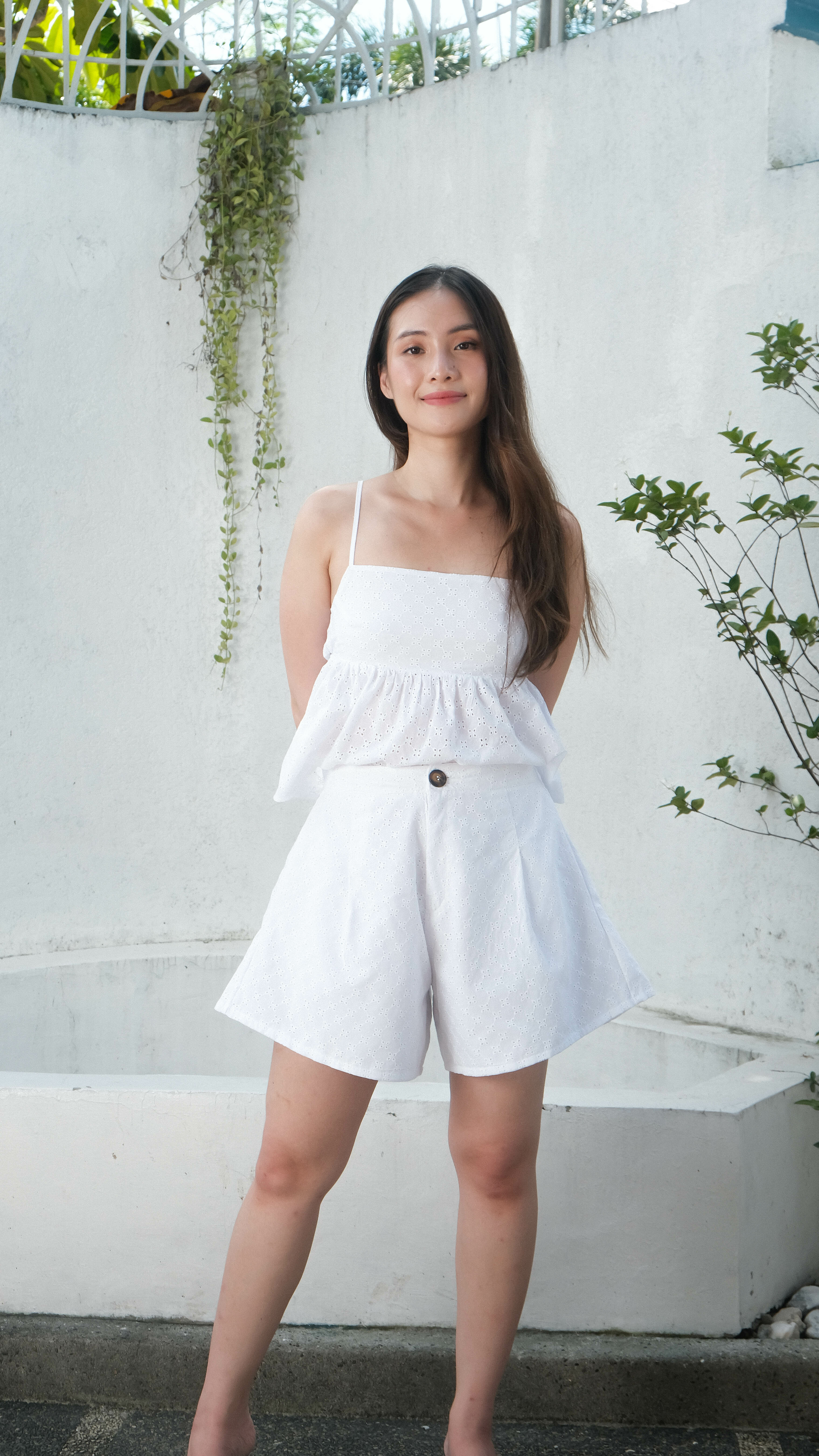 Ezra Broderie Shorts