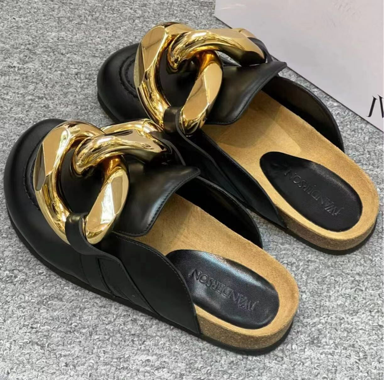 Jwanderson 黑金半拖 -M