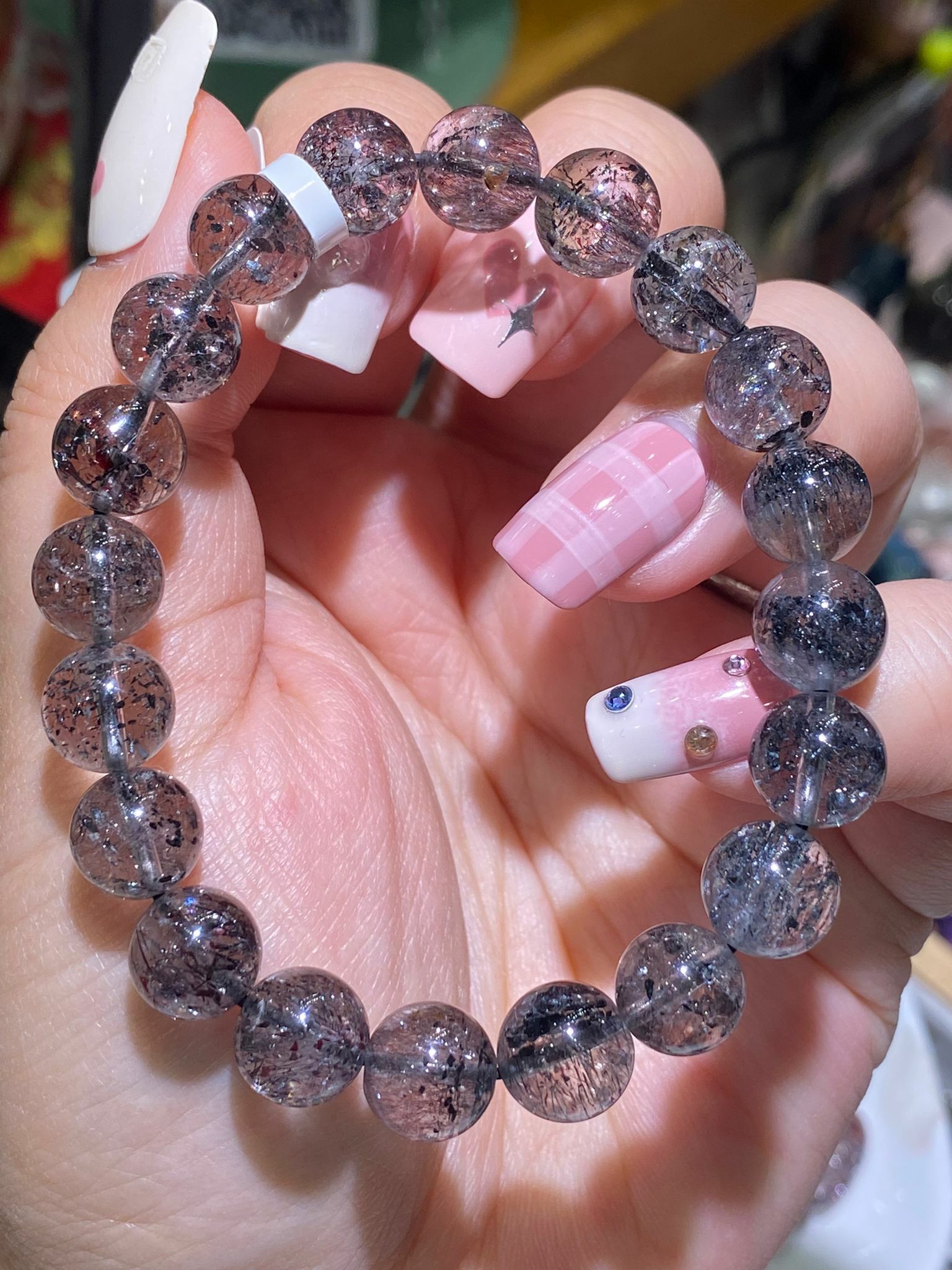 9.6-9.8mm毒液黑雲母超七