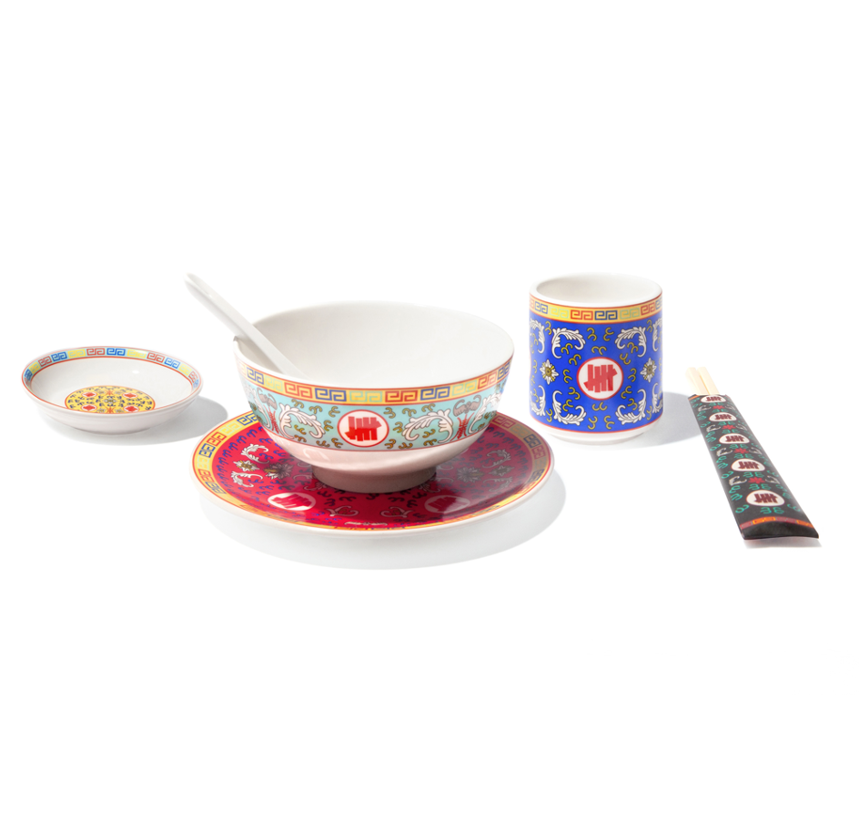 UNDEFEATED CERAMIC TABLEWARE SET 萬壽無疆限量陶瓷餐具套裝