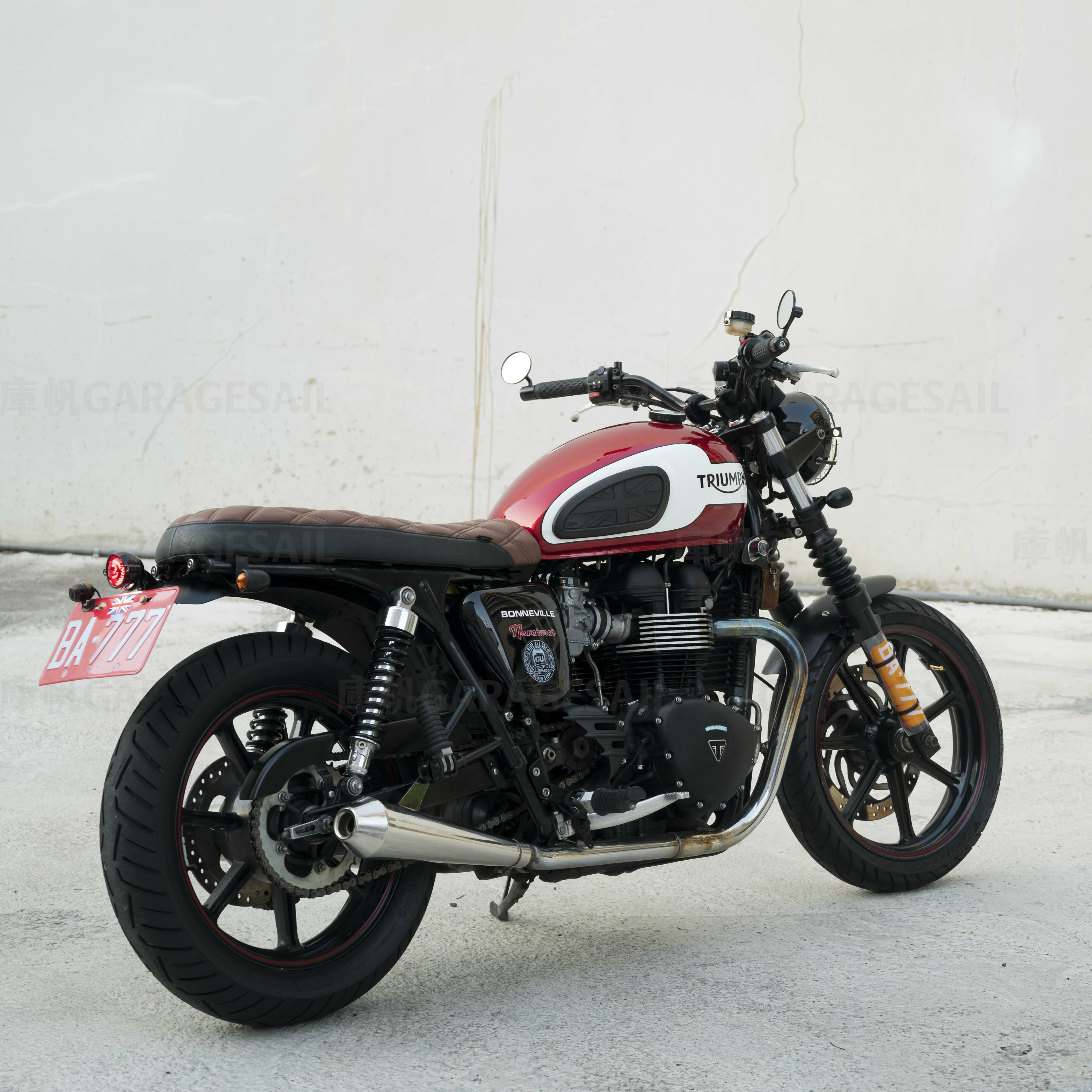 街車把手 7/8吋 ST04 黑