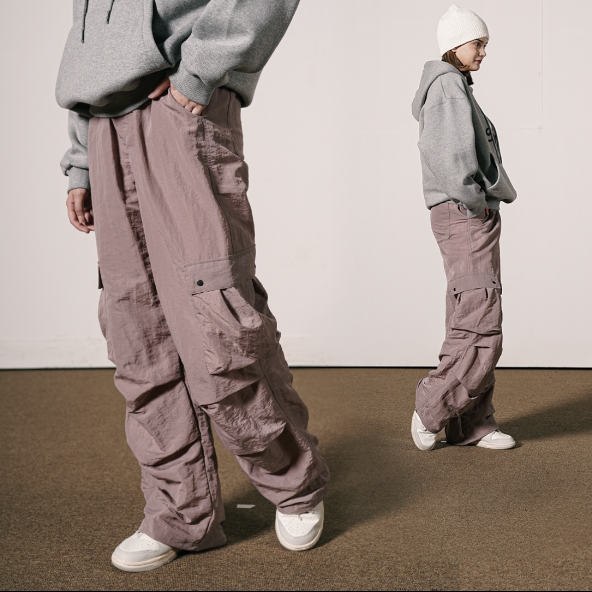 <預購> 韓國WV PROJECT 軍裝感防潑水工裝褲